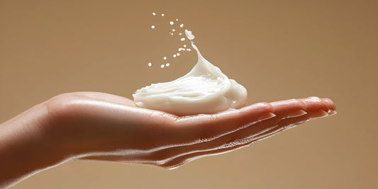 Beef tallow beside shea butter and other plant butters
